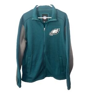 Philadelphia Eagles NFL Knit Jacket Full-Zip G-III Men's Size‎ Medium